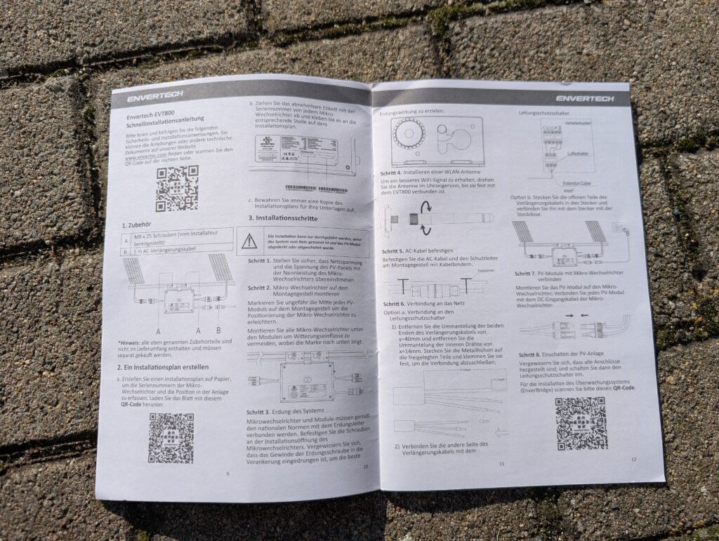 Anleitung des Maysun Balkonkraftwerks (2)