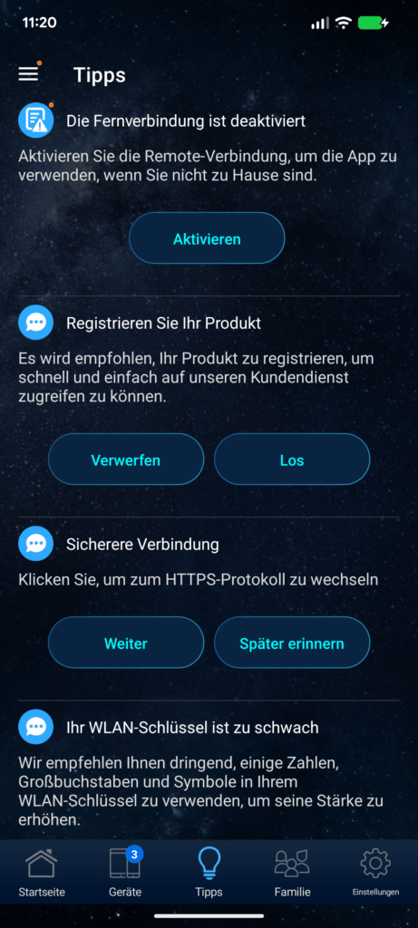 App des ASUS TUF Gaming BE3600 Routers (6)