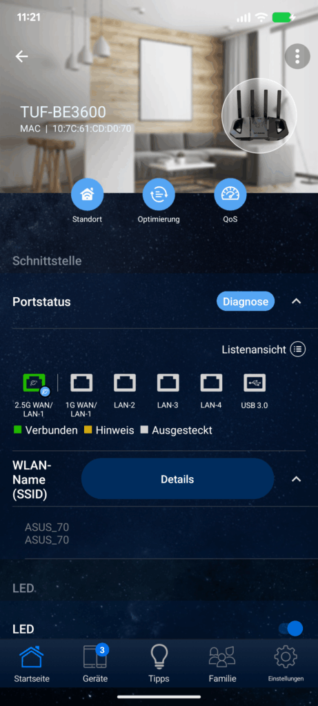 App des ASUS TUF Gaming BE3600 Routers (9)