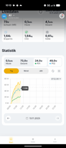 App des Solakon Balkonkraftwerks (2)