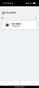 App des Solakon Balkonkraftwerks (3)