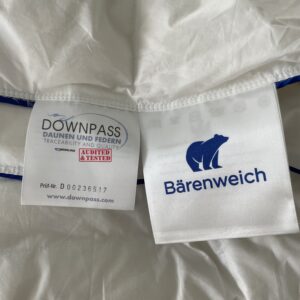 Bruno Bärenweich Bettdecke Schilder