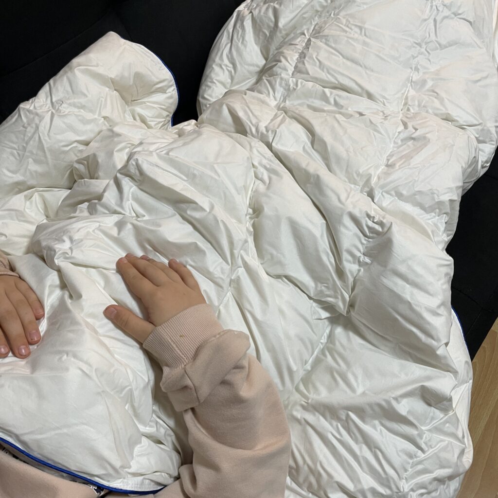 Bruno Bärenweich Bettdecke in Aktion