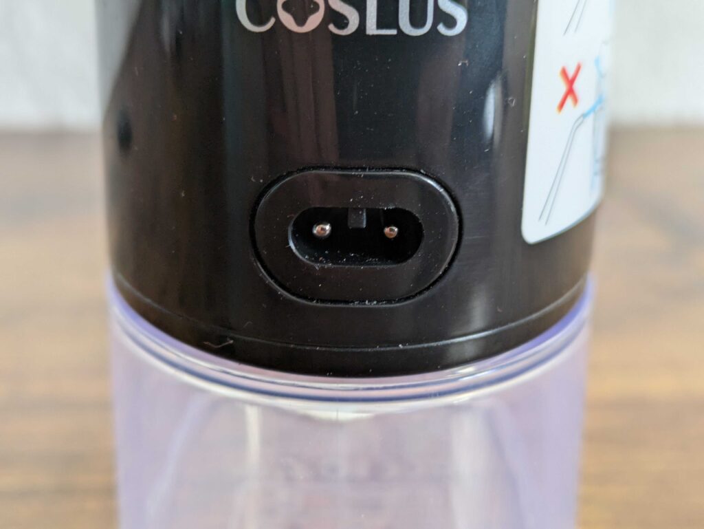 COSLUS C20 Munddusche Ladeanschluss ohne Gummischutz