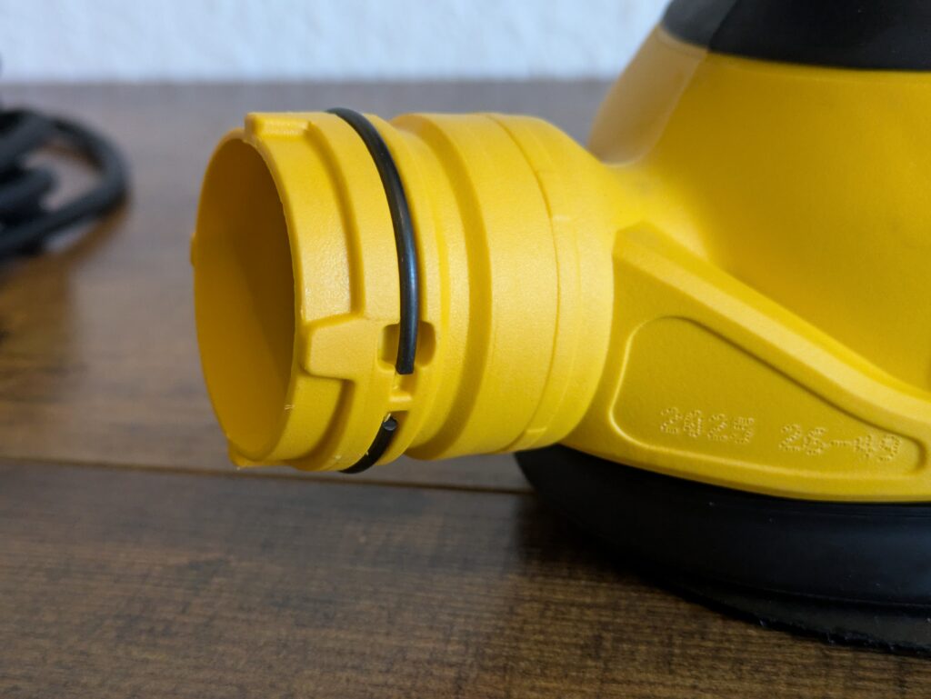 Dewalt DWE6423 QS Exzenterschleifer Anschluss