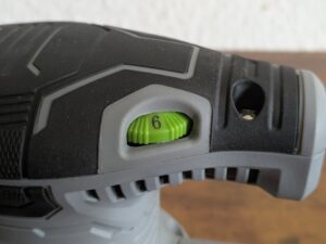 Drehrad des WORKPRO W125262 Exzenterschleifers