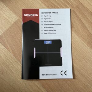 Grundig 53221 Personenwaage Anleitung