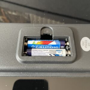 Grundig 53221 Personenwaage Batterien