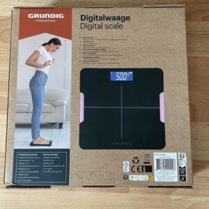 Grundig 53221 Personenwaage Verpackung