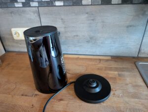 KRUPS BW8018 Smart'n Light Wasserkocher mit Temperatureinstellung Wasserkocher und Basis