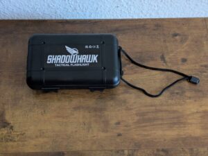 Koffer der Shadowhawk S1007 Taschenlampe von oben