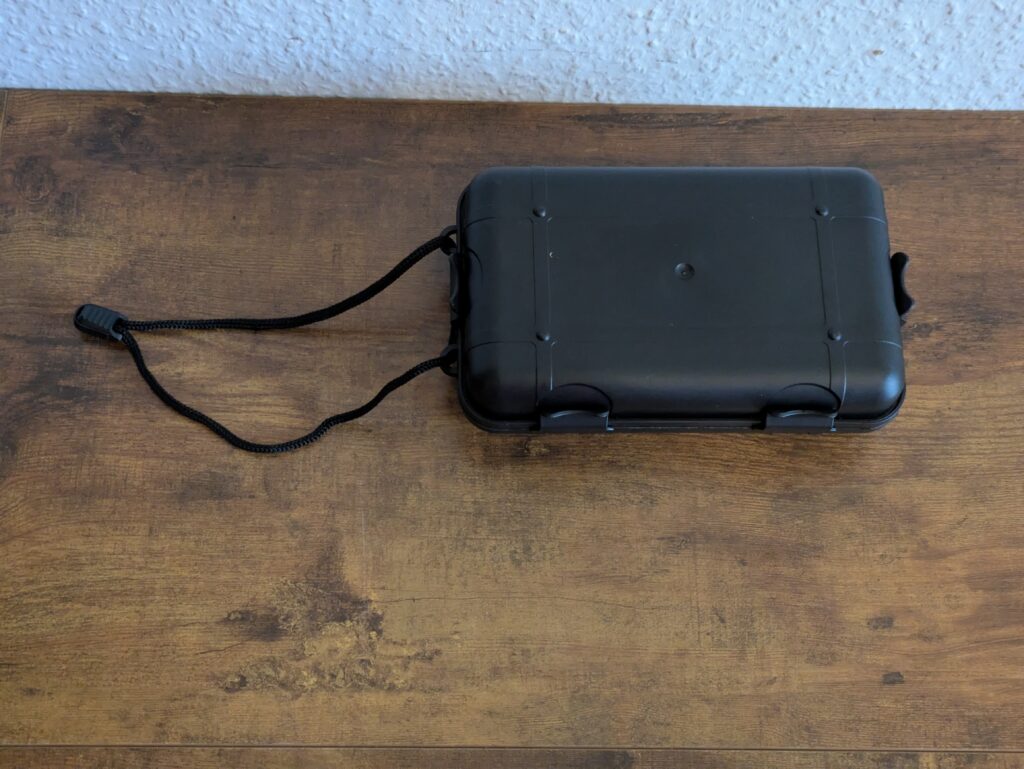 Koffer der Shadowhawk S1007 Taschenlampe von unten