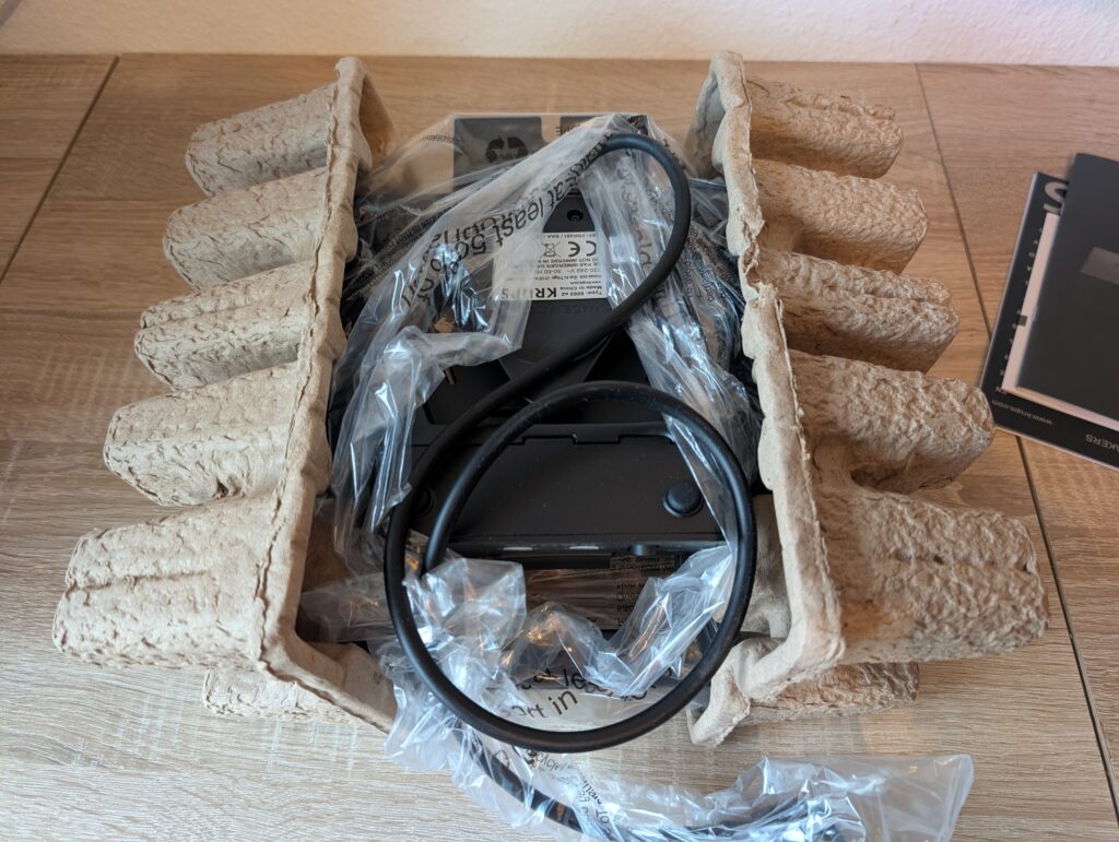 Krups FDK451 Sandwichmaker Auspacken