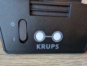 Krups FDK451 Sandwichmaker Bedienfeld