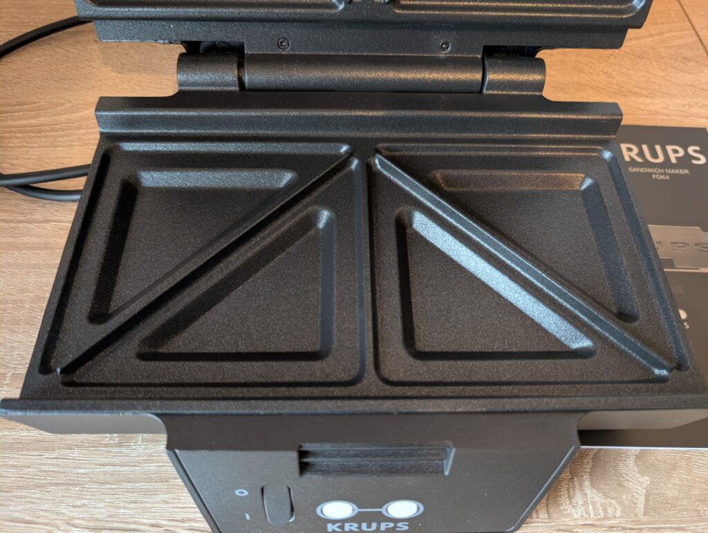 Krups FDK451 Sandwichmaker Platten Detail