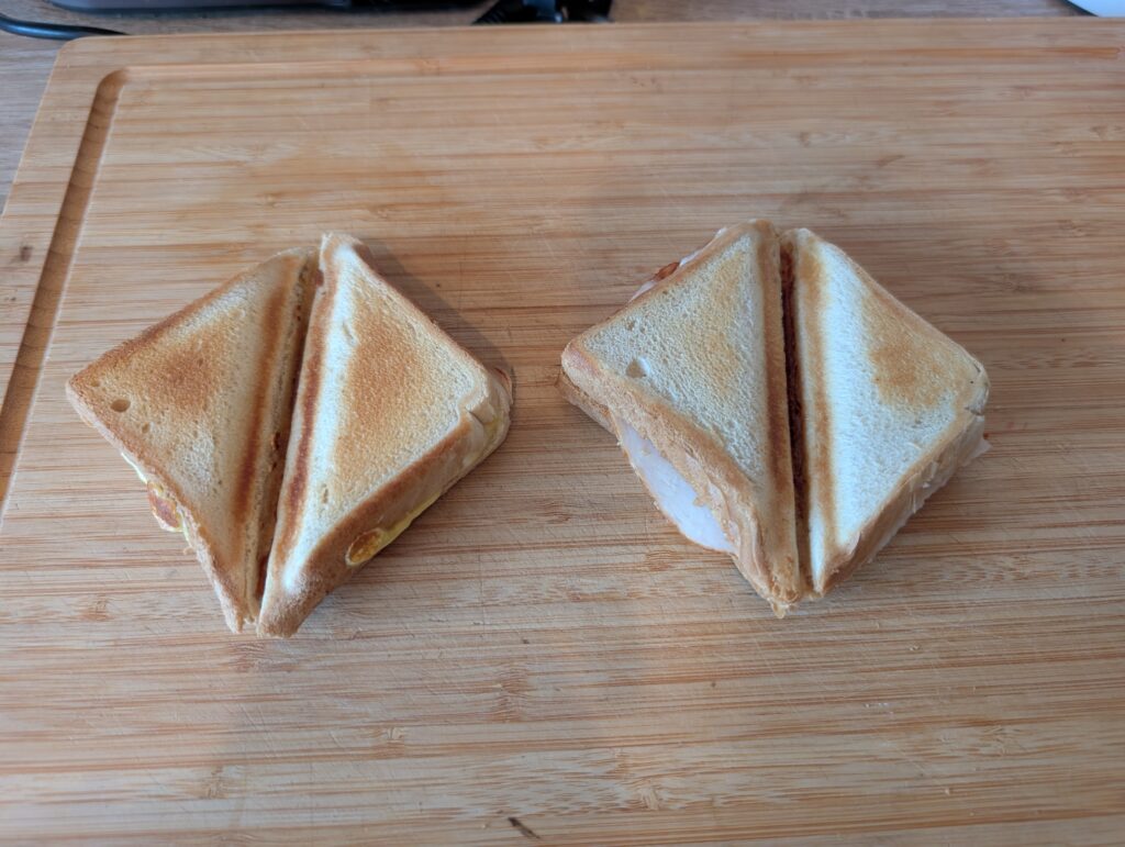 Krups FDK451 Sandwichmaker Toasts 1