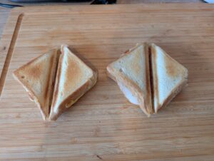 Krups FDK451 Sandwichmaker Toasts 1