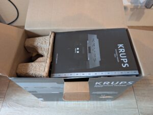 Krups FDK451 Sandwichmaker Verpackung von oben