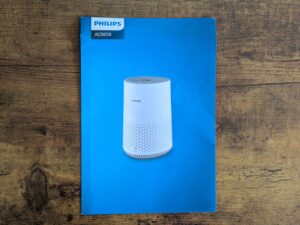 Kurzanleitung des Philips 600i Luftreinigers