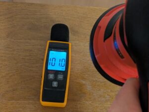 Lautstärke des Einhell TC-RS 425 E Exzenterschleifers