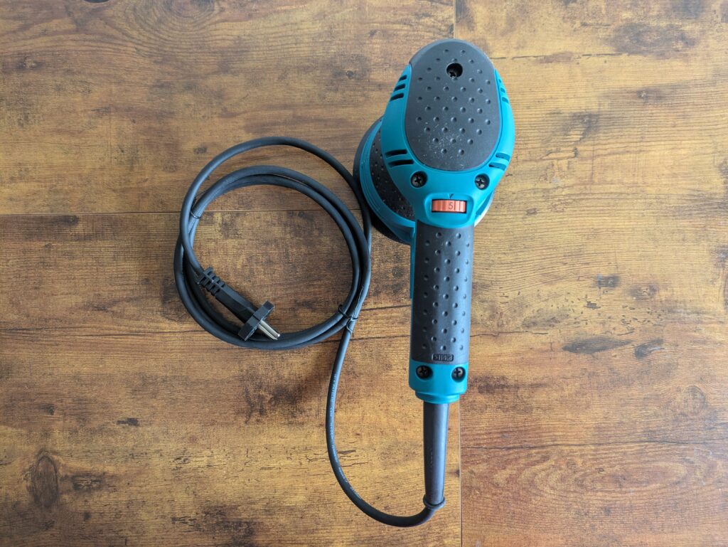 Makita BO5041 Exzenterschleifer von oben