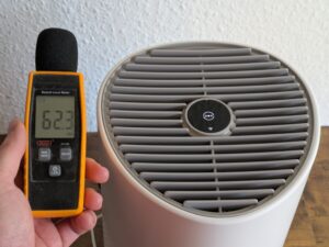 Maximale Lautstärke des Philips 600i Luftreinigers