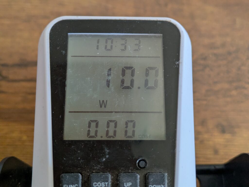 Maximaler Stromverbrauch des Philips 600i Luftreinigers