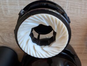 Melitta AromaFresh X Kaffeemaschine mit Mahlwerk nach der Reinigung 1