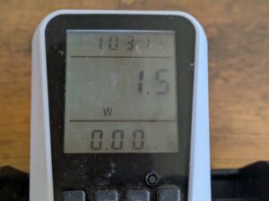 Minimaler Stromverbrauch des Philips 600i Luftreinigers