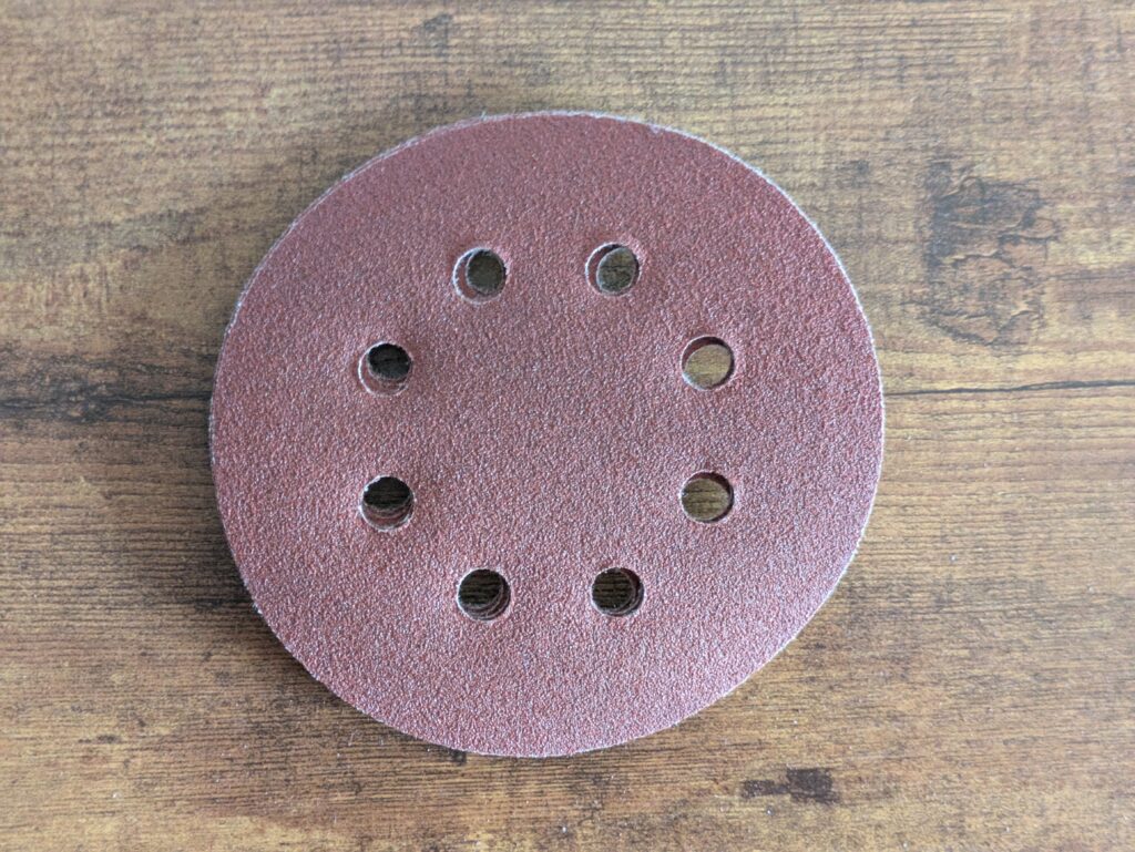 P120-Schleifscheibe des WORKPRO W125262 Exzenterschleifers