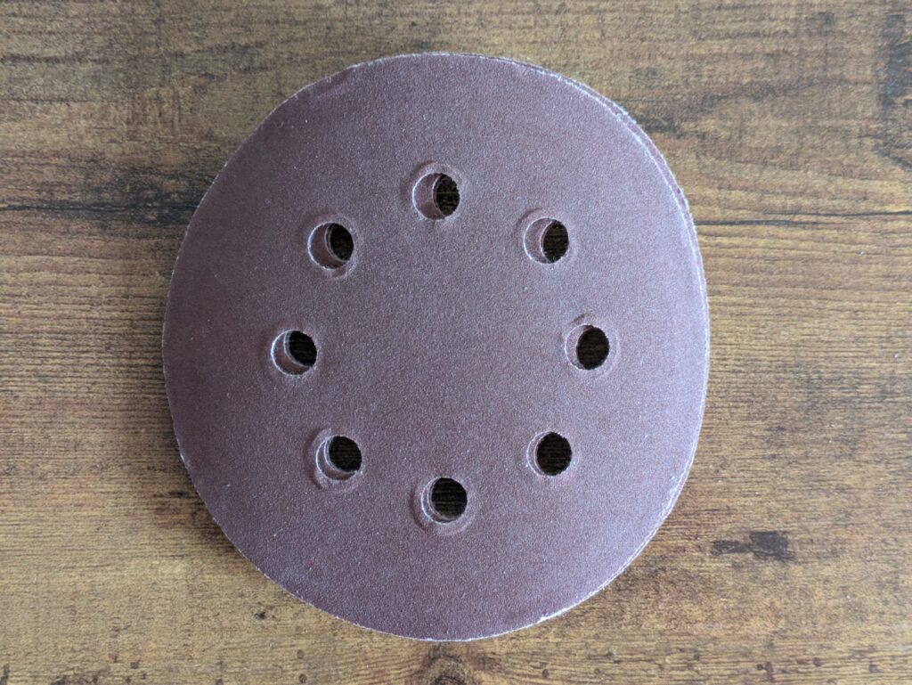 P240-Schleifscheibe des WORKPRO W125262 Exzenterschleifers