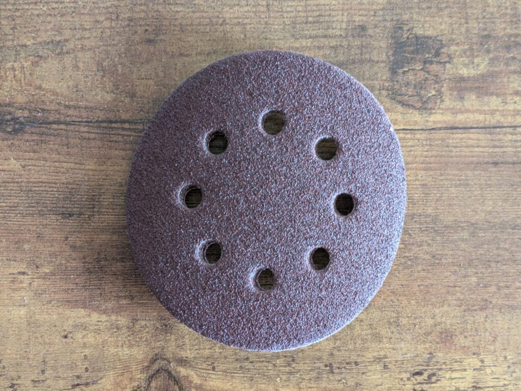 P60-Schleifscheibe des WORKPRO W125262 Exzenterschleifers