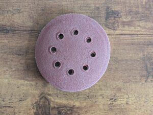 P80-Schleifscheibe des WORKPRO W125262 Exzenterschleifers