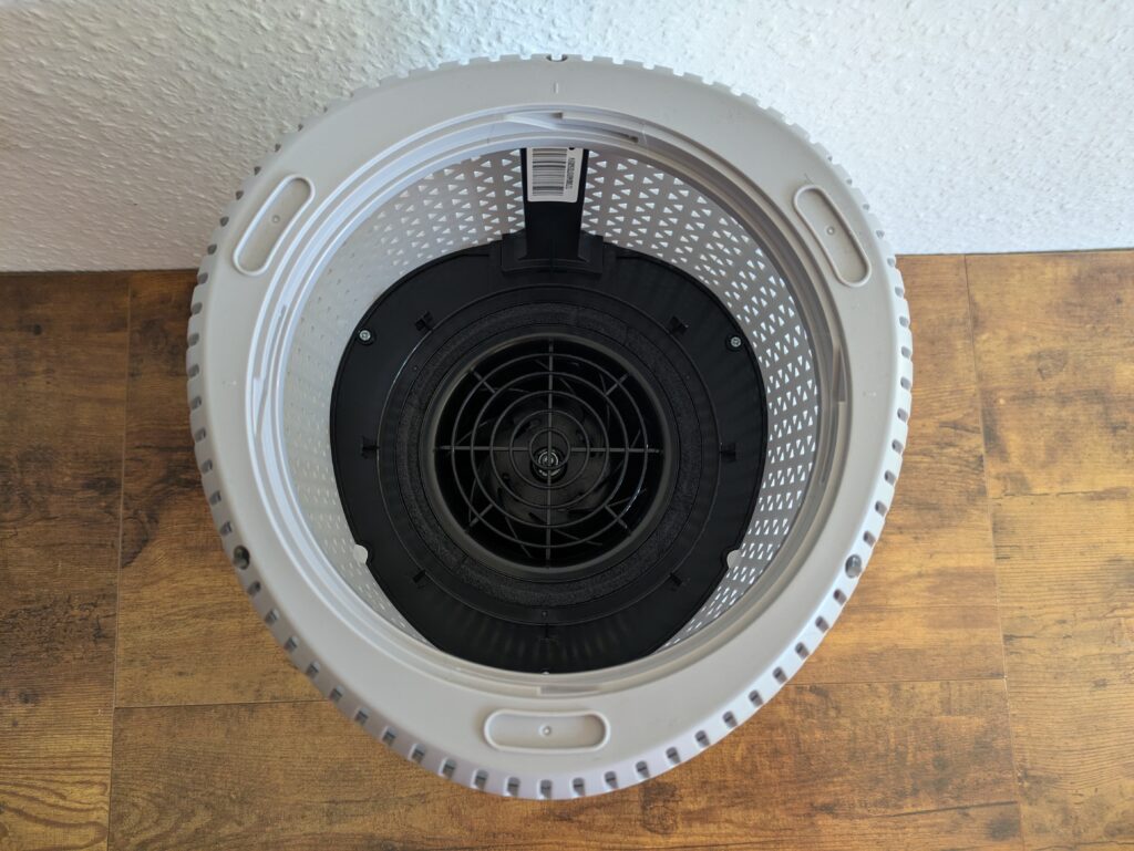 Philips 600i Luftreiniger von unten ohne Filter