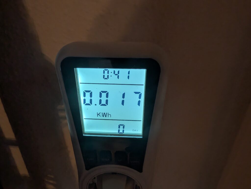 Philips DST202080 Dampfbügeleisen Stromverbrauch 2 Minuten Bügeln