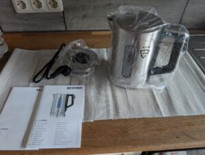 SEVERIN WK3418 Wasserkocher ausgepackt