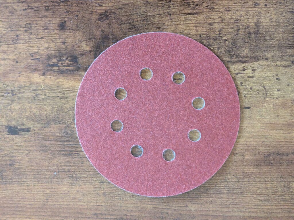 Schleifscheibe des Bosch Professional GEX 125-1 AE Exzenterschleifers