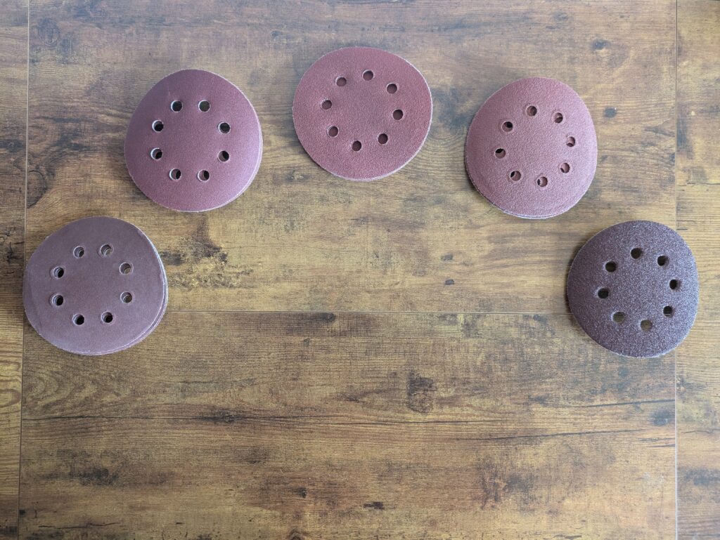 Schleifscheiben des WORKPRO W125262 Exzenterschleifers