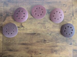 Schleifscheiben des WORKPRO W125262 Exzenterschleifers