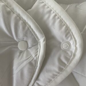 Siebenschläfer Vier-Jahreszeiten-Decke Vershluss