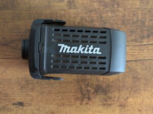 Staubbox des Makita BO5041 Exzenterschleifers