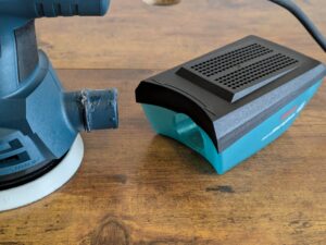 Staubox des Bosch Professional GEX 125-1 AE Exzenterschleifers