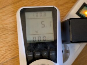 Stromverbrauch des ASUS TUF Gaming BE3600 Routers