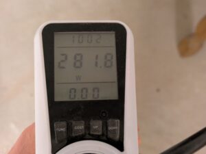 Stromverbrauch des Einhell TC-RS 425 E Exzenterschleifers