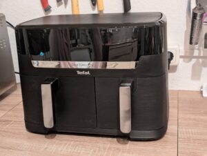 Tefal Dual Easy Fry XXL Heißluftfritteuse Frontansicht