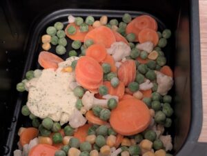 Tefal Dual Easy Fry XXL Heißluftfritteuse Gemüse