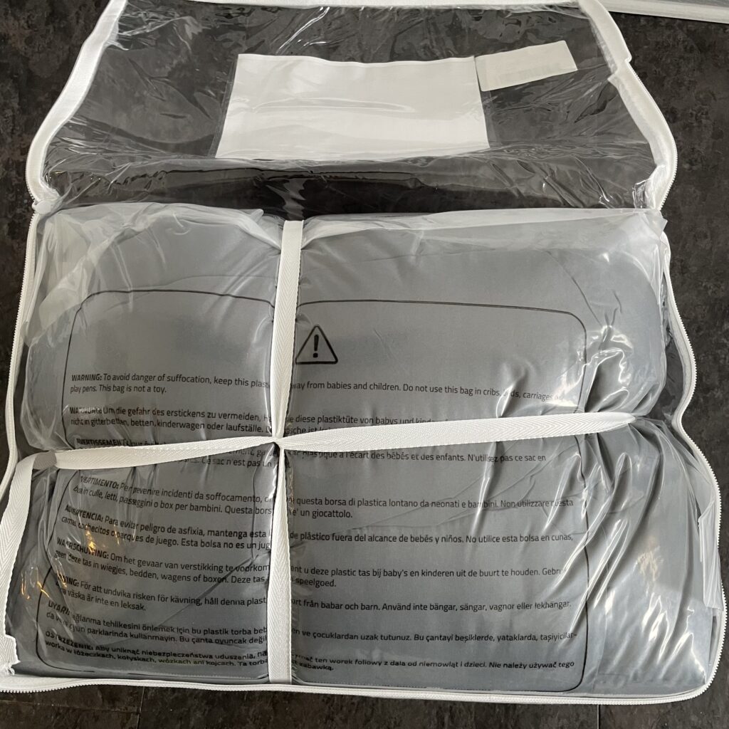 Utopia Bedding Ganzjahresdecke verpackt