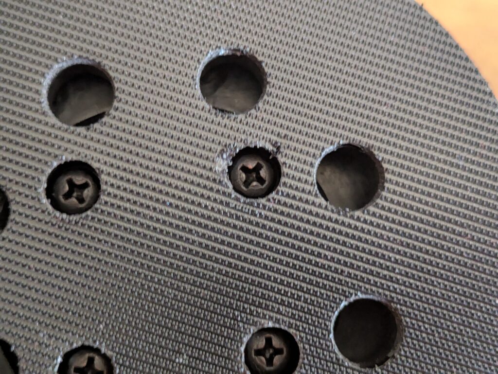 Verarbeitungsfehler beim Einhell TC-RS 425 E Exzenterschleifer