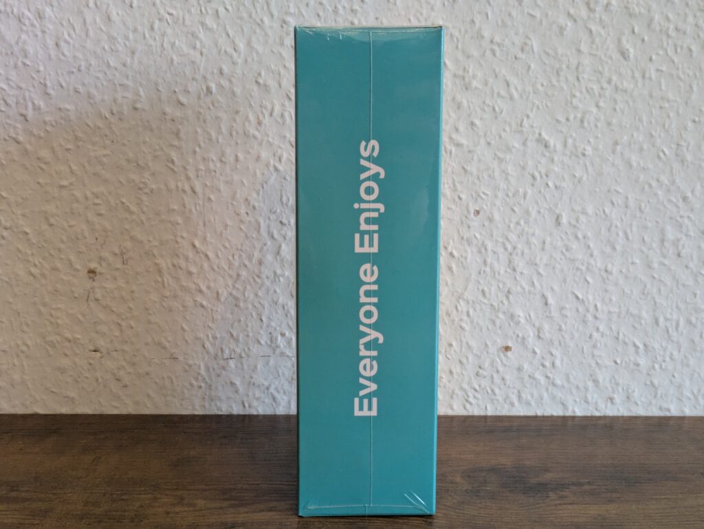 Verpackung der COSLUS C20 Munddusche von rechts