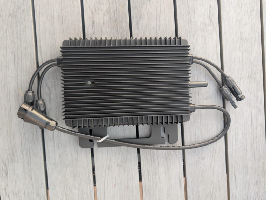 Wechselrichters des Kleines Kraftwerk Balkonkraftwerks